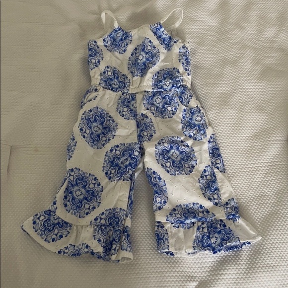 Rachel Zoe x Janie and Jack Medallion Romper - Picture 4 of 4